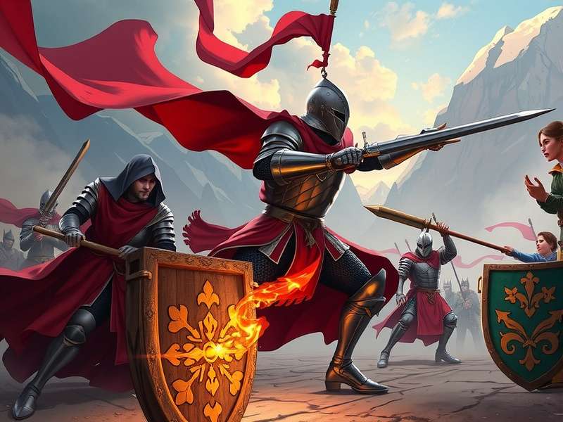 Guild Members in Knight Dominion Knight Dominion Guild Meeting